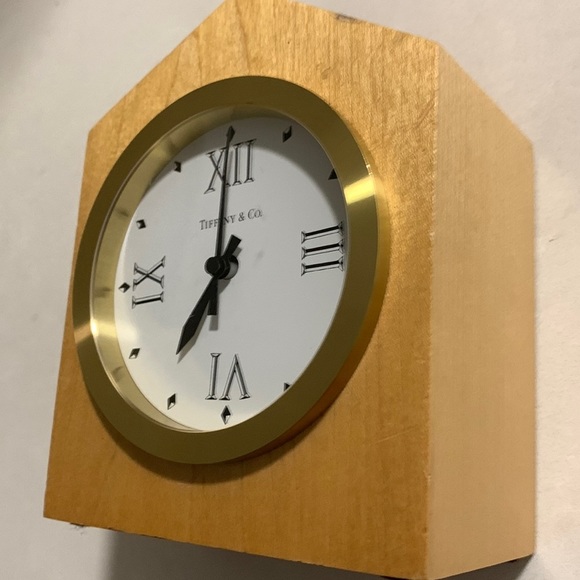 ❌VINTAGE Tiffany & Co desk clock from 1995 working condition. - Picture 12 of 17